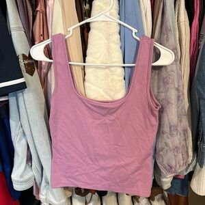 Hollister square neck tank top